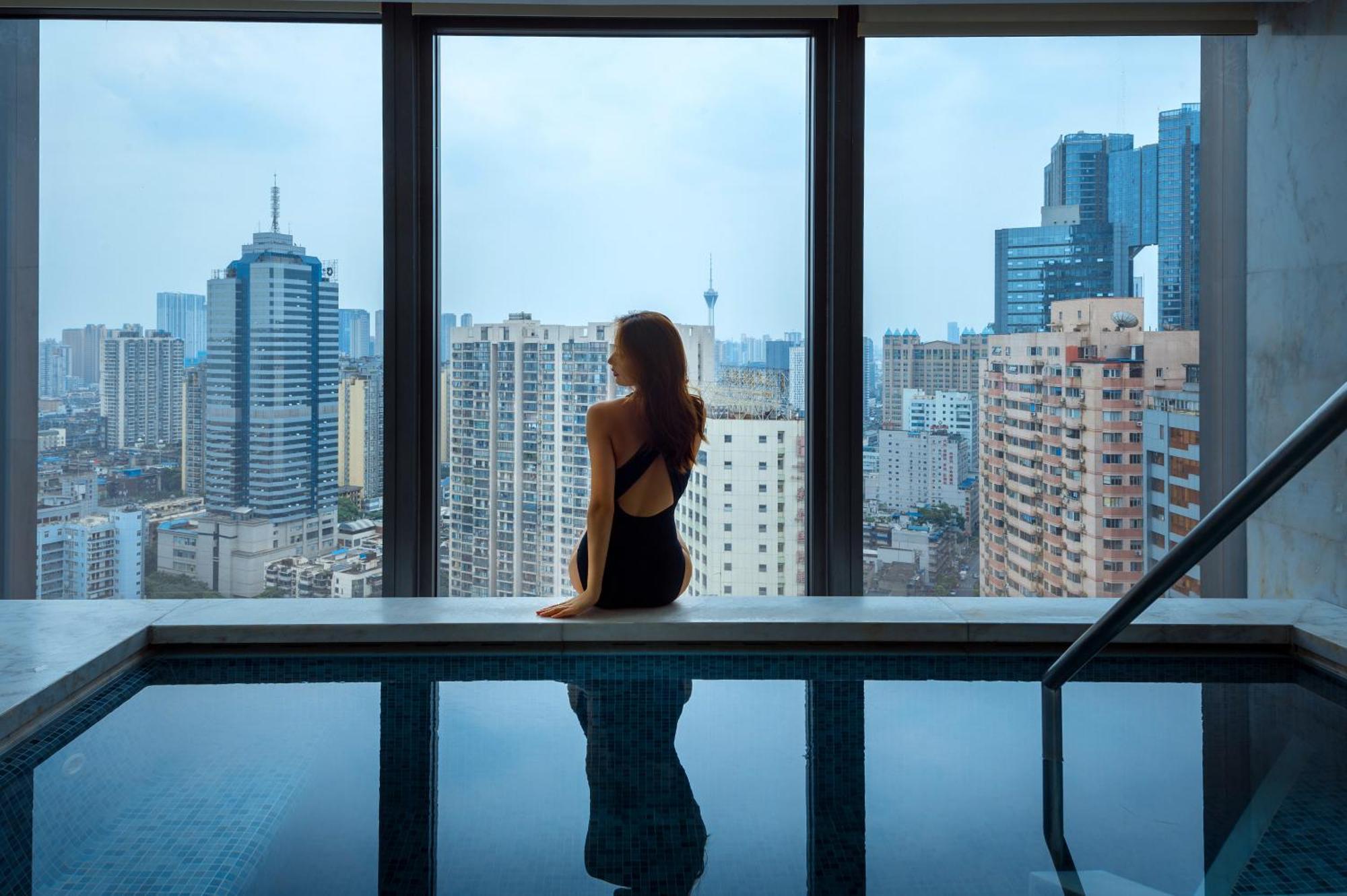The Ritz-Carlton, Chengdu Hotel Buitenkant foto